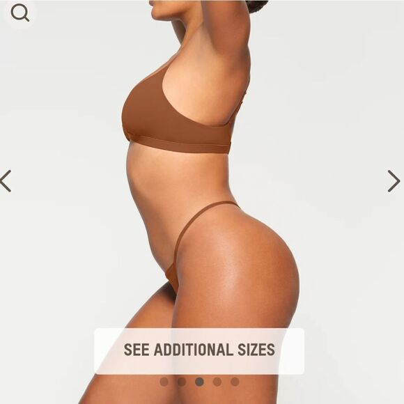 NWT SKIMS THONG underwear SILKY SOFT - Picture 11 of 13